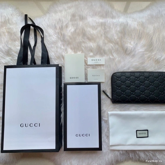 Firstbag ru AROUND LEATHER WALLET ZIP GUCCI 0806